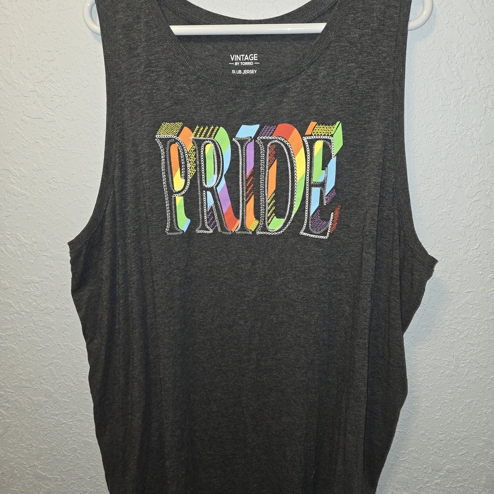Torrid Vintage Slub Jersey Top in Black